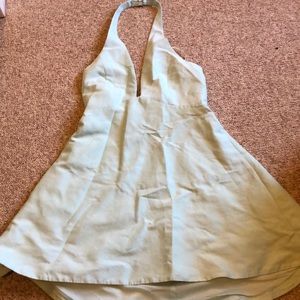 🤩SALE🤩Halston halter dress sweet pea light green SZ 10